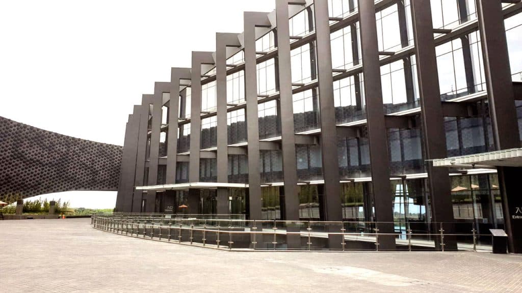 故宮南院造型帷幕